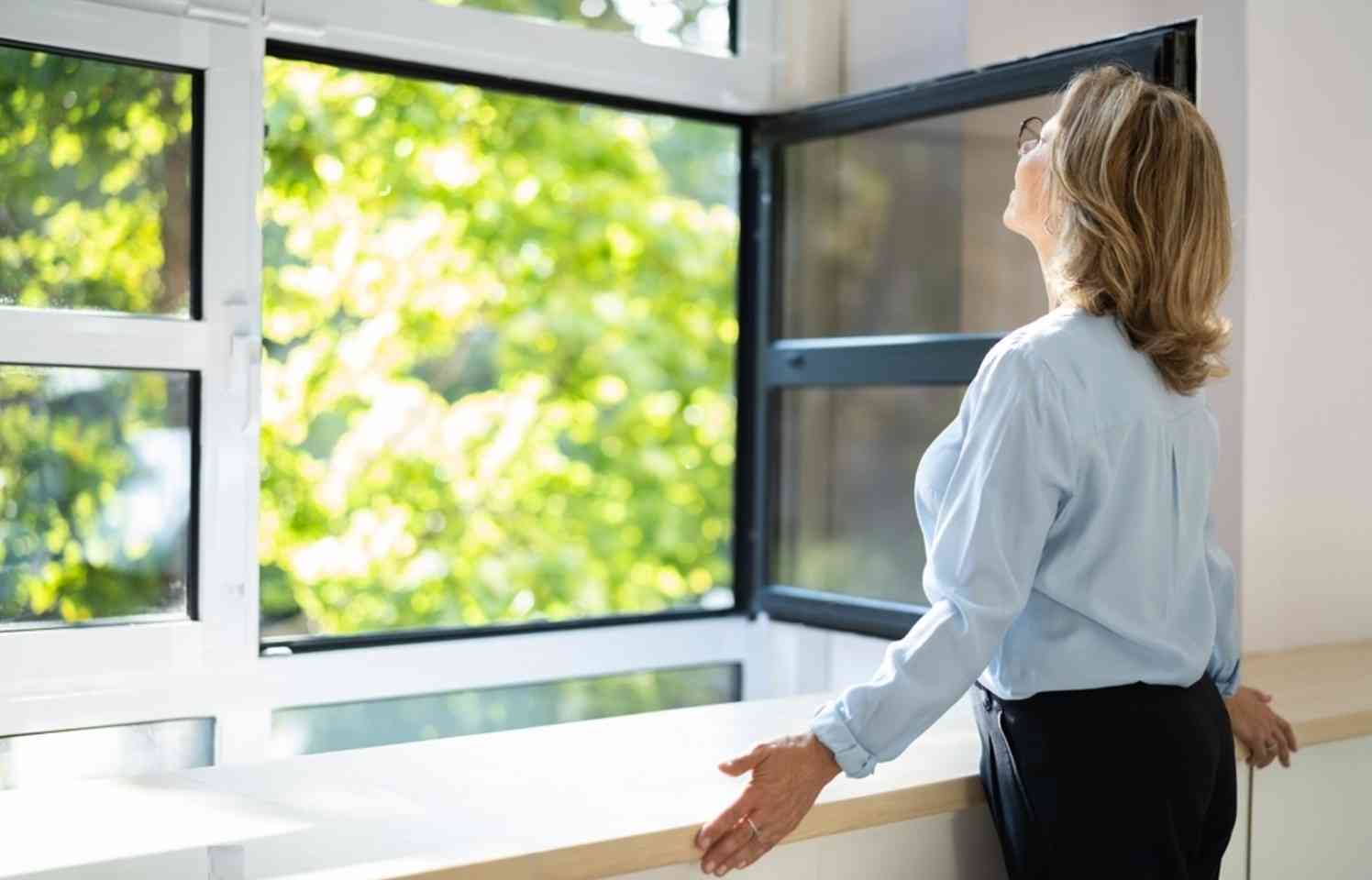 Fresh air from the window